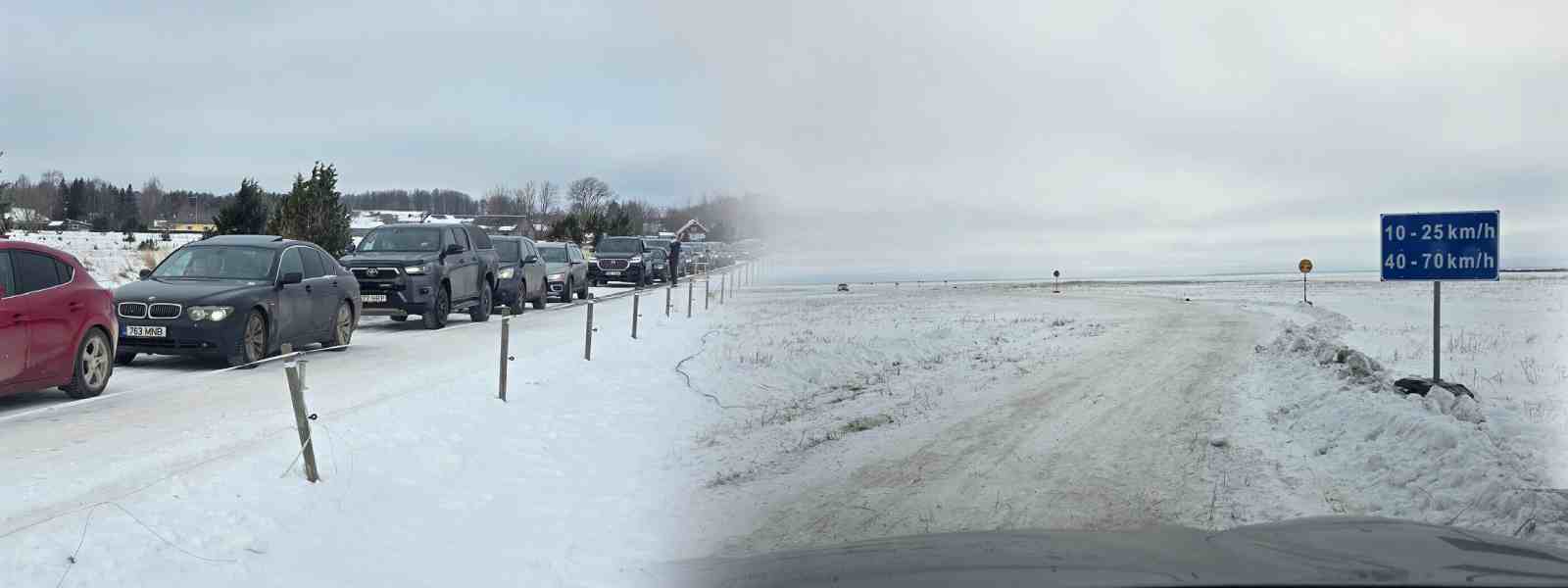 "බෝල්ටික් මුහුදේ අයිස් මාර්ගය" විවෘත වෙයි!